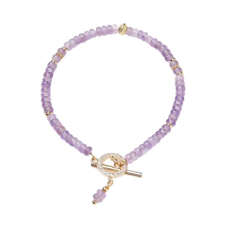 Abacus Whisper Amethyst Kristall Armband