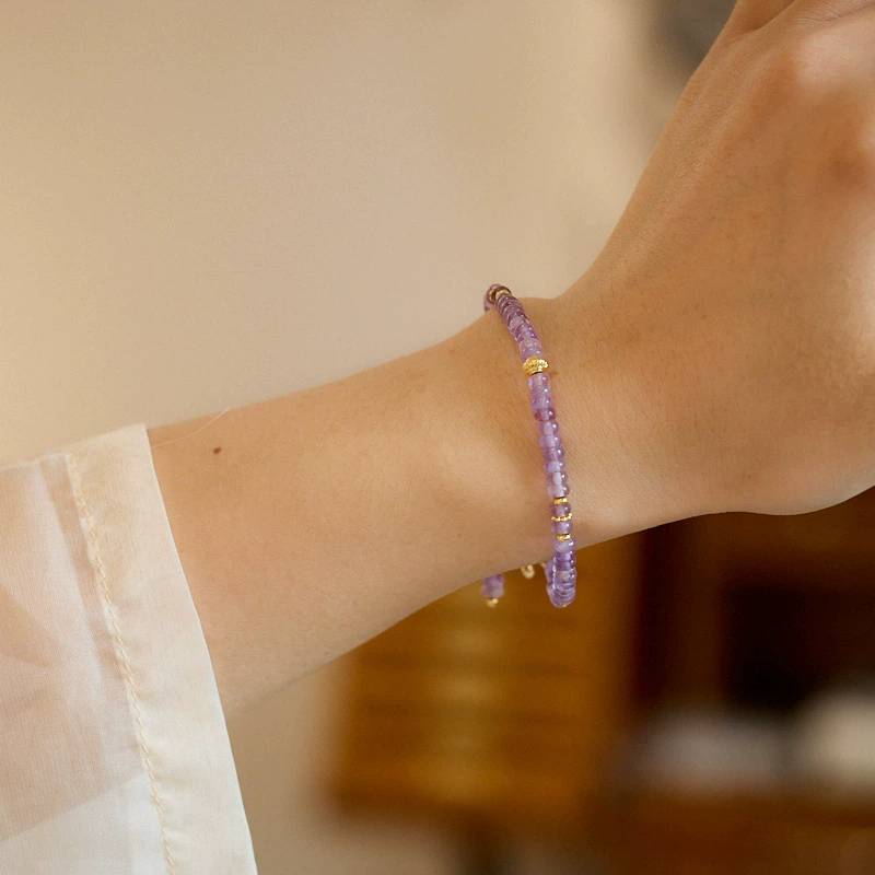 Abacus Whisper Amethyst Kristall Armband