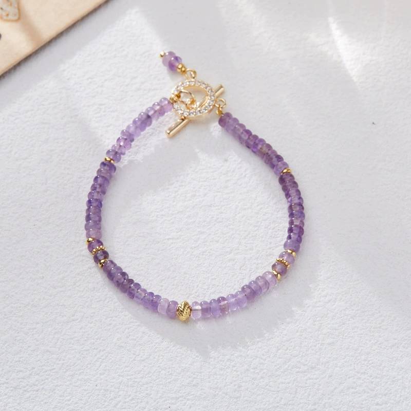 Abacus Whisper Amethyst Kristall Armband