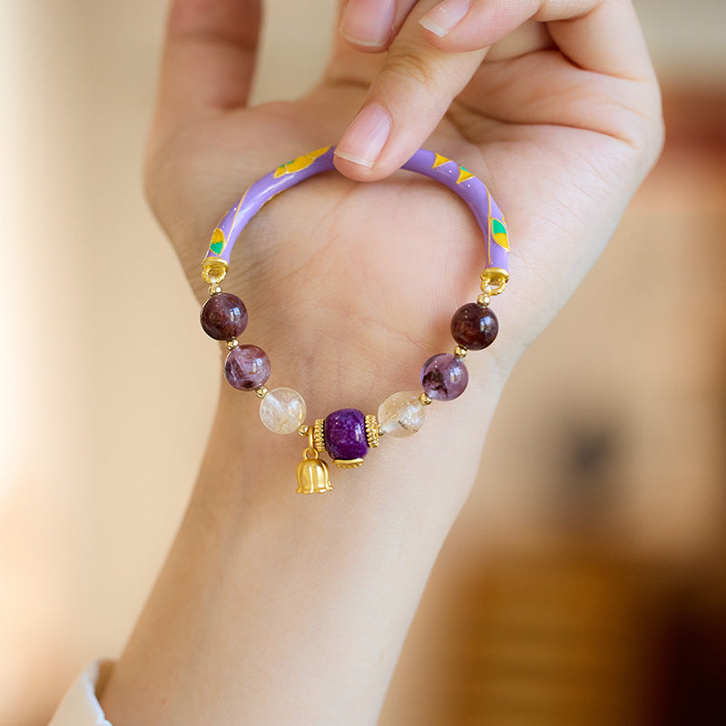 Mystic Fusion Amethyst Kristall Armband