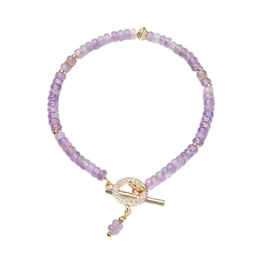 Abacus Whisper Amethyst Kristall Armband