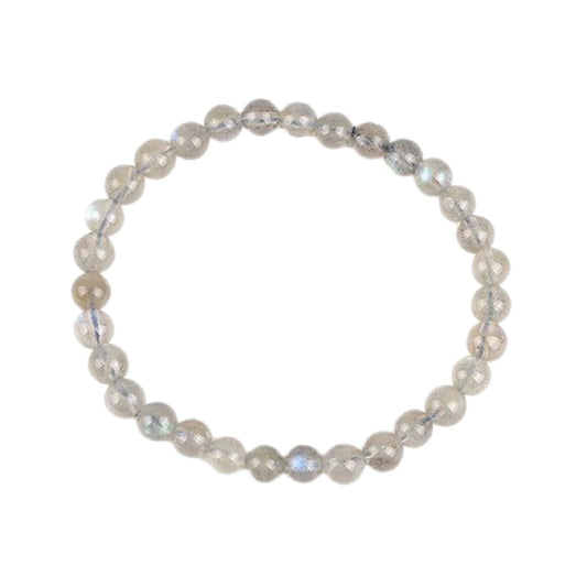 Moonlit Haze Gray Moonstone Crystal Bracelet