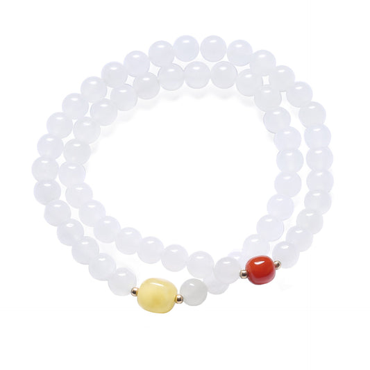 Radiant Dawn Jade Crystal Bracelet