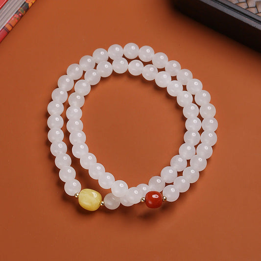 Radiant Dawn Jade Crystal Bracelet