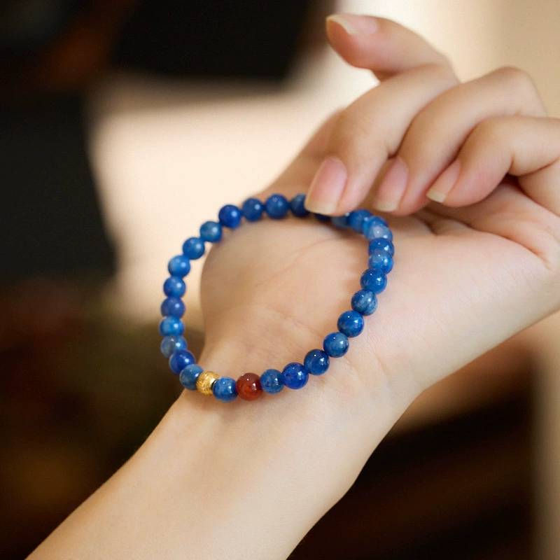 Azure Flow Kyanite Crystal Bracelet