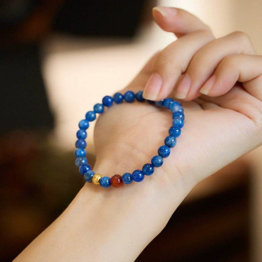 Azure Flow Kyanite Crystal Bracelet