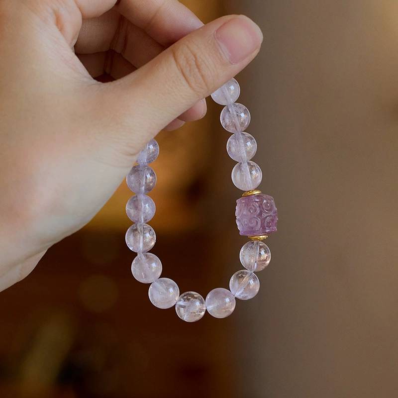 Eternal Labyrinth Amethyst Crystal Bracelet
