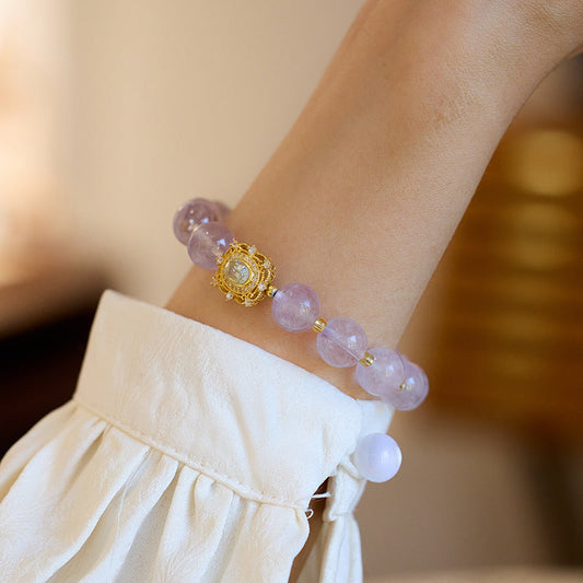 Lavender Horizon Amethyst Kristall Armband