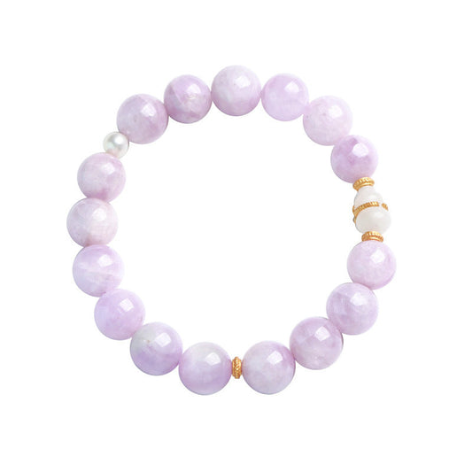Lavendel Serenity Kunzit Kristall Armband