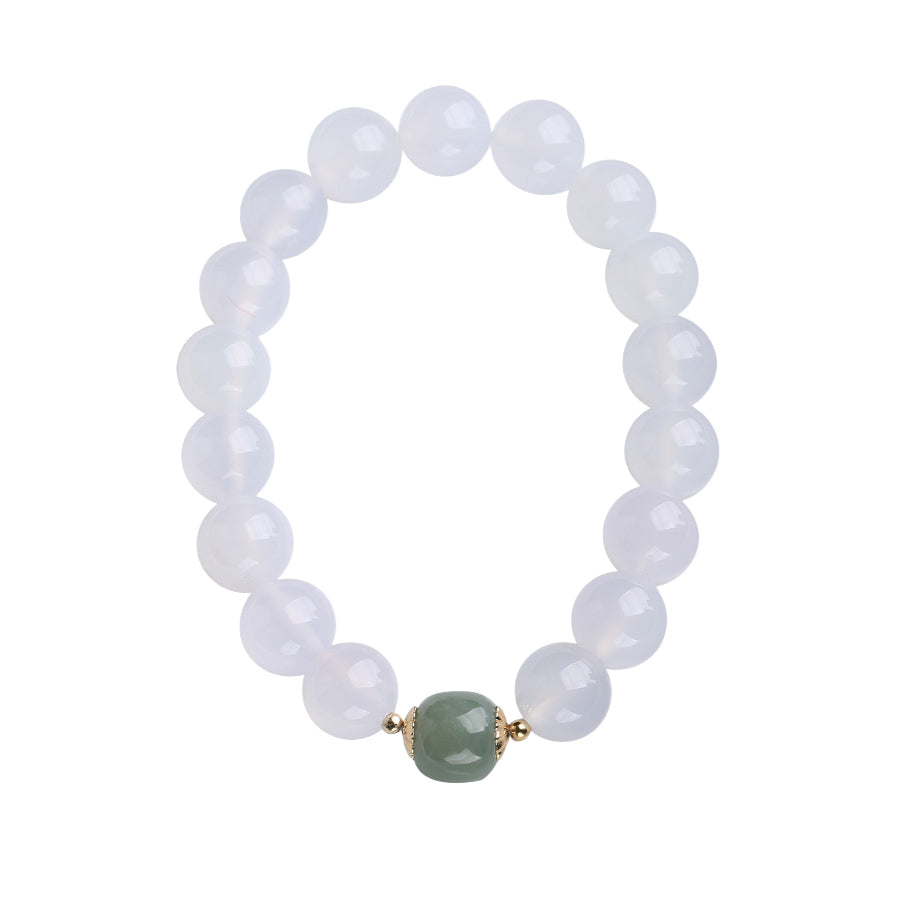 Radiant Amulet Agate Crystal Bracelet