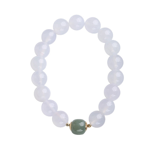 Radiant Amulet Agate Crystal Bracelet