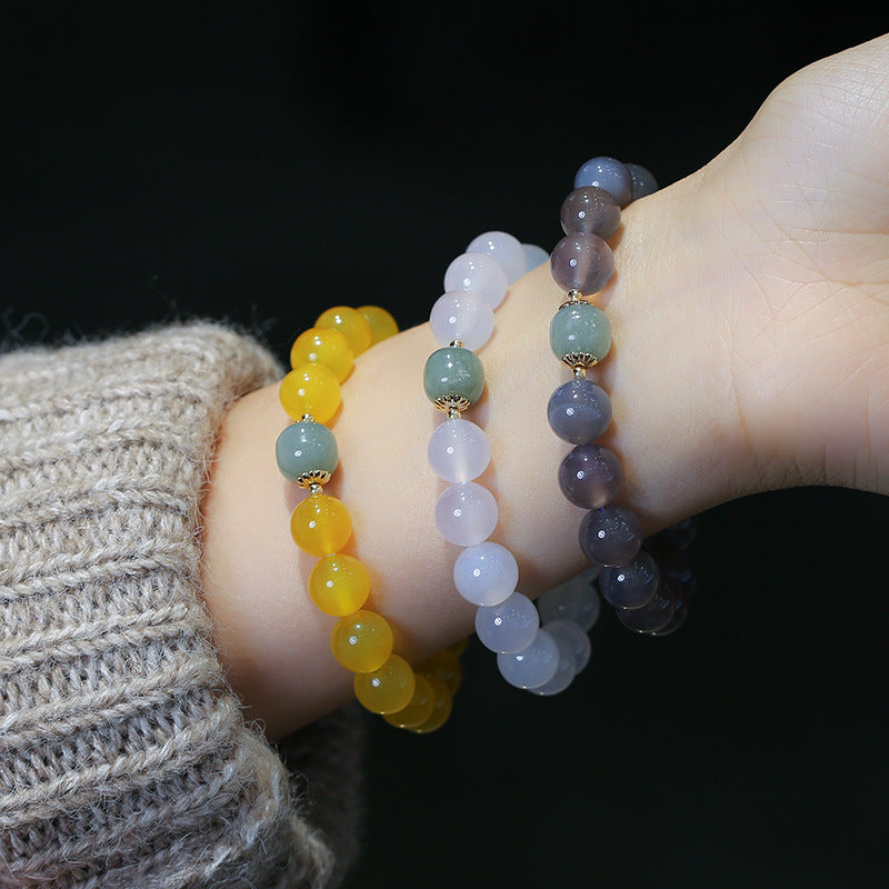 Radiant Amulet Agate Crystal Bracelet