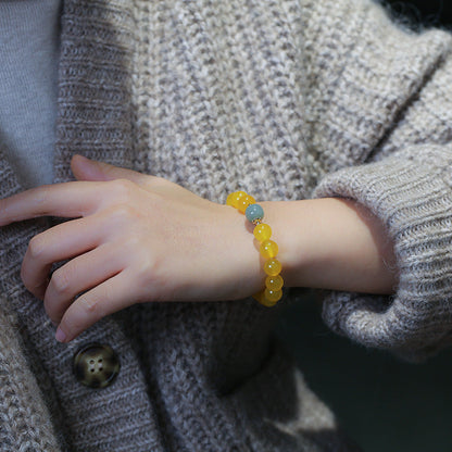 Radiant Amulet Agate Crystal Bracelet