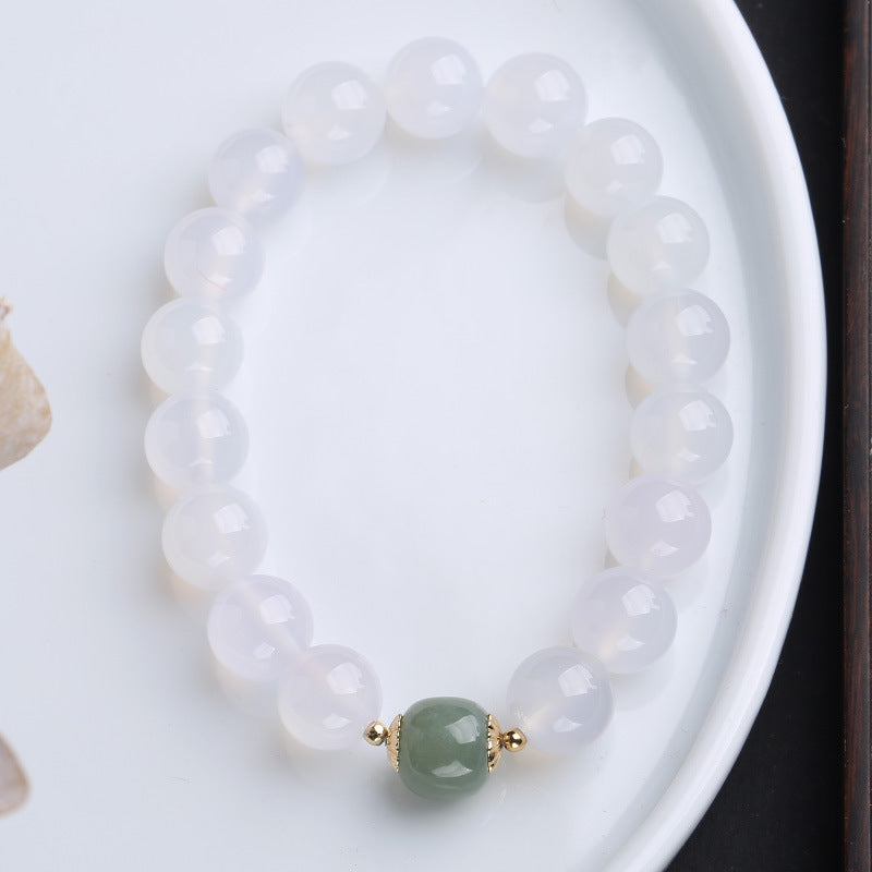 Radiant Amulet Agate Crystal Bracelet