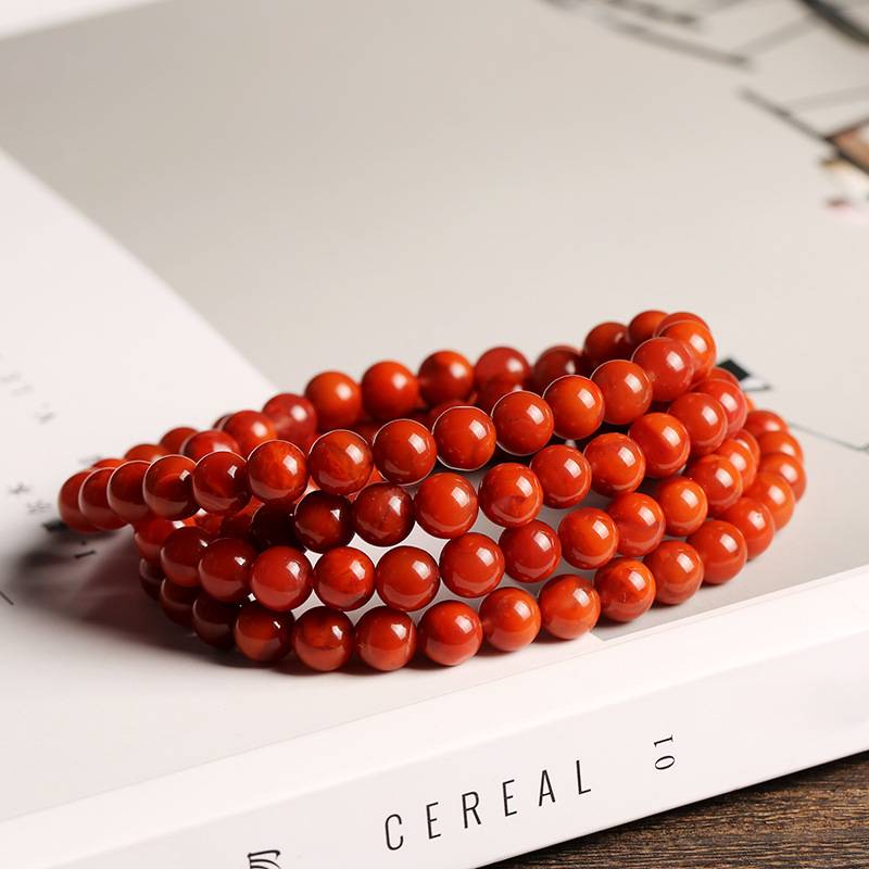 Blazing Circle Agate Crystal Bracelet