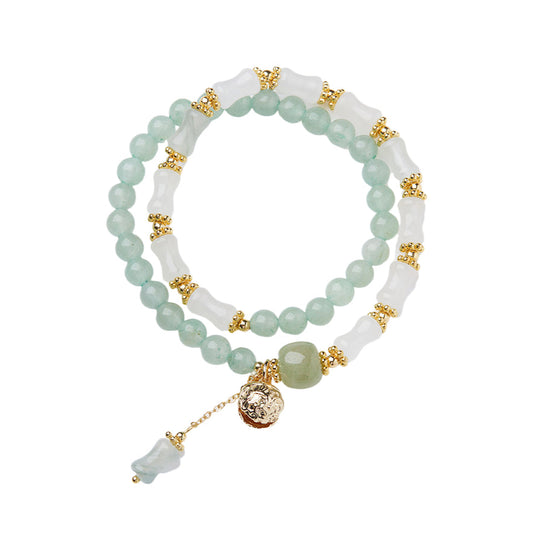 Emerald Mist Aventurine Crystal Bracelet