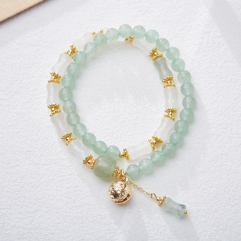 Emerald Mist Aventurine Crystal Bracelet