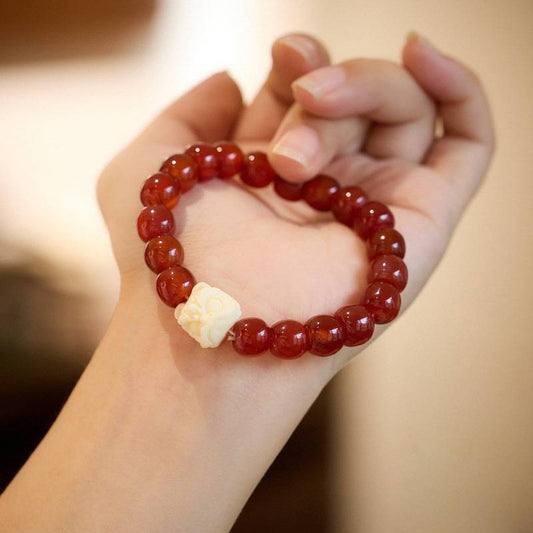 Radiant Protector Agate Crystal Bracelet