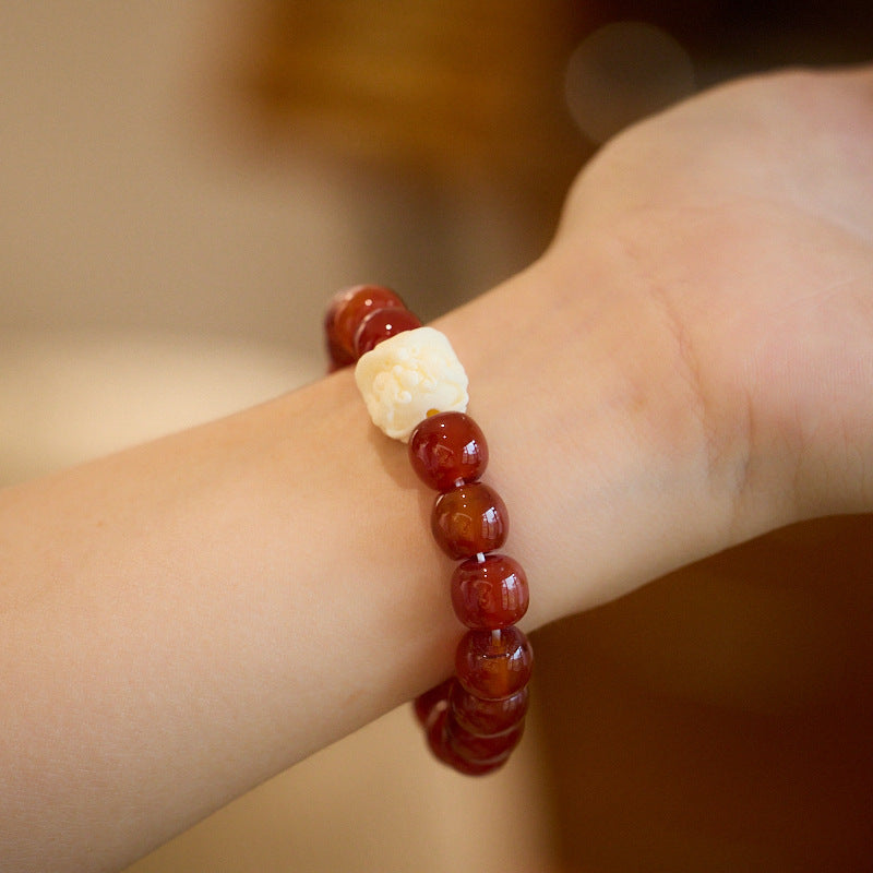 Radiant Protector Agate Crystal Bracelet
