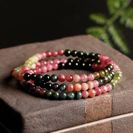 Trinity Harmony Tourmaline Crystal Bracelet