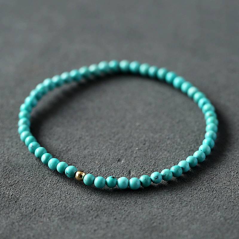 Azure Wave Turquoise Crystal Bracelet