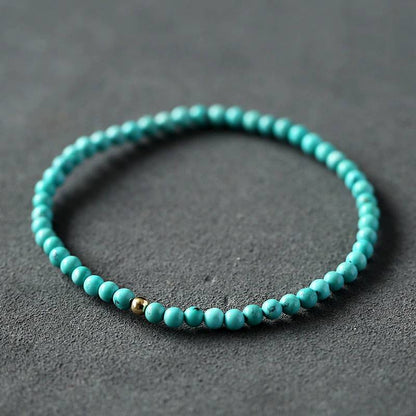 Azure Wave Turquoise Crystal Bracelet