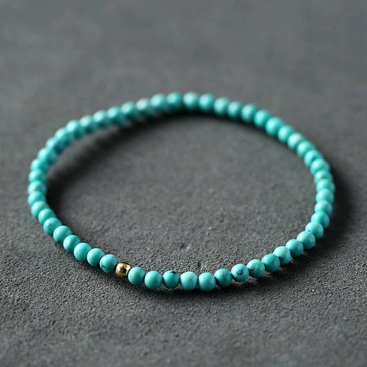 Azure Wave Turquoise Crystal Bracelet