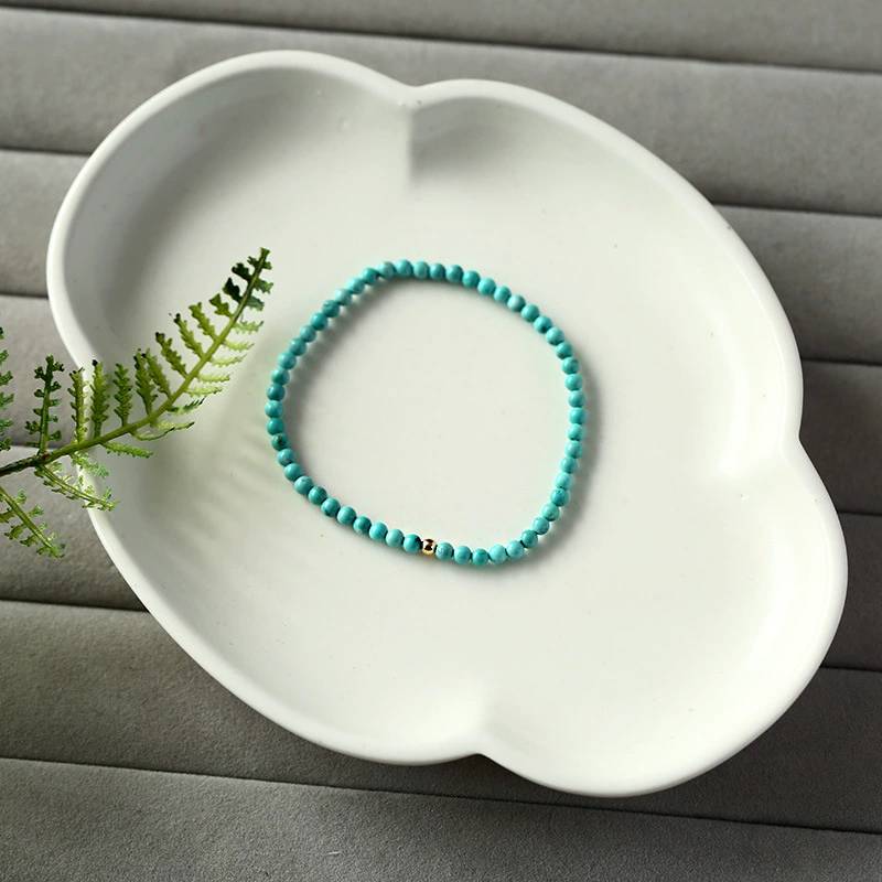 Azure Wave Turquoise Crystal Bracelet