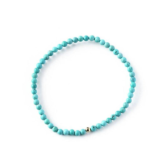 Azure Wave Turquoise Crystal Bracelet