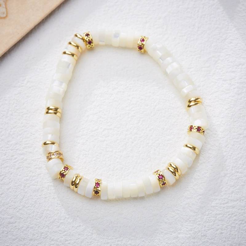 Rainbow Harmony Multi‑Gem Crystal Bracelet