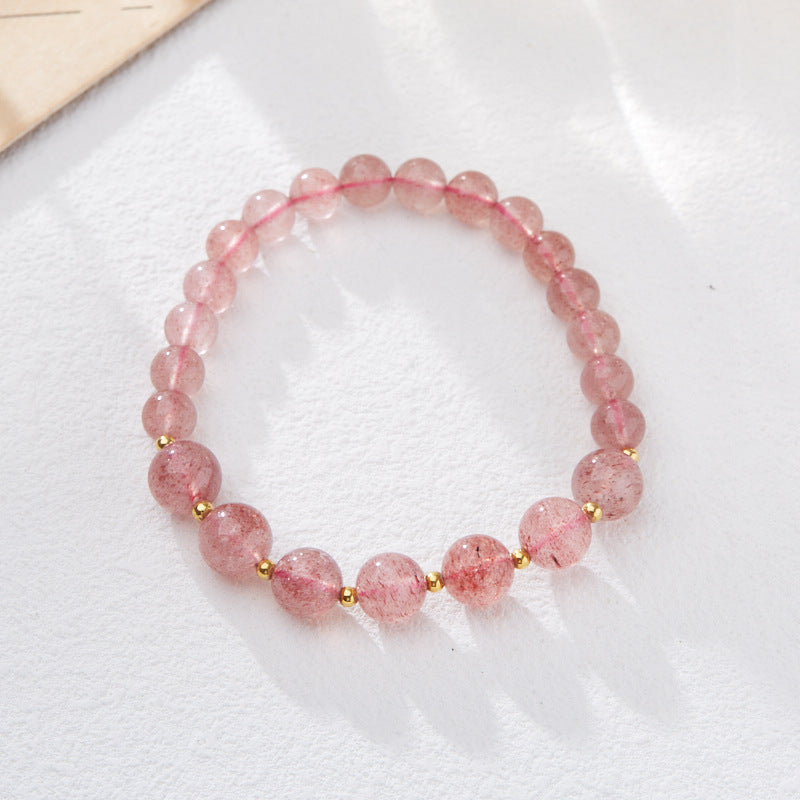 Blush Luck Pink Crystal Bracelet