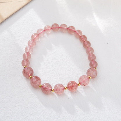 Blush Luck Pink Crystal Bracelet