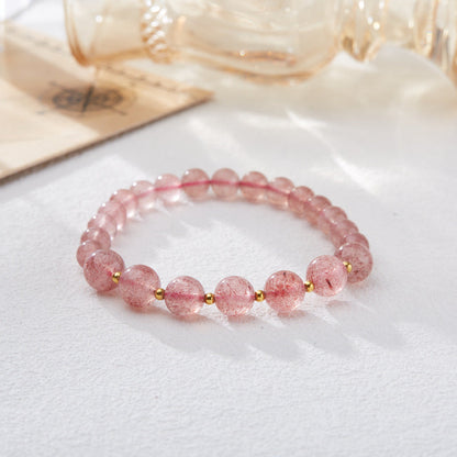 Blush Luck Pink Crystal Bracelet