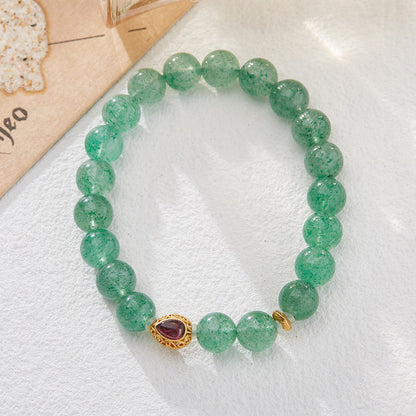 Mermaid's Tear Green Crystal Bracelet